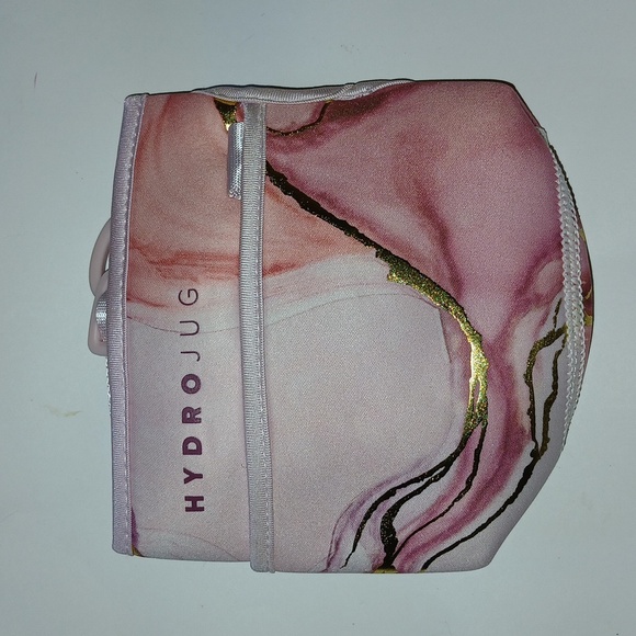 HydroJug Other - HydroJug sleeve pink gold marble print Insulating Sleeve and crossbody s…